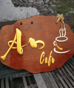 BẢNG GỖ TREO CỔNG