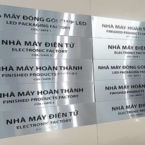 BIỂN INOX TRẮNG XƯỚC